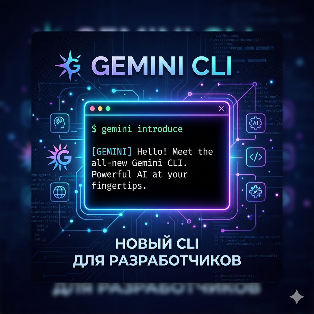 Gemini CLI — бесплатный AI-агент от Google