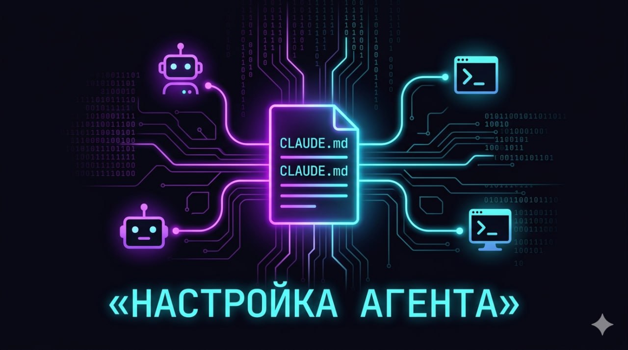 CLAUDE.md — настройка AI-агента через один файл